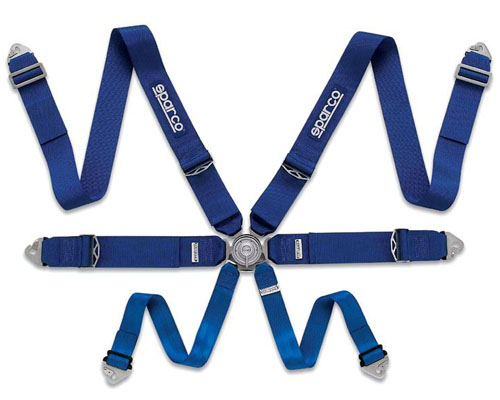 Sparco Competition 6-Point Pull Up Style Harness