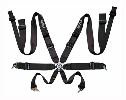 Sparco Competition 8-Point Double Shoulder Harness