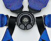 Schroth Racing Hybrid II HANS Black - No Adjusters Belt
