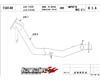 Tanabe Turbine Tube Downpipe Subaru Impreza STI 08-12