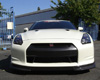 Titek Gloss Carbon Fiber Front Lip Spoiler Nissan R35 GT-R 09-12