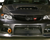 Varis Front Bumper w/ Carbon Lip Spoiler Subaru STI GRB 08-12