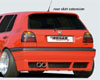 Rieger Rear Apron Diffuser Deep Version w/ Mesh Volkswagen Golf III Euro 93-99