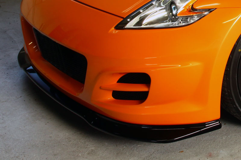 Zele Performance Carbon Fiber Front Lip Spoiler Nissan 370Z 09-12